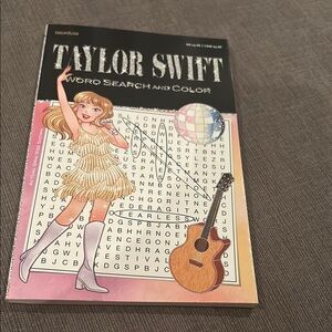 Taylor Swift Word Search Activity Book NEW